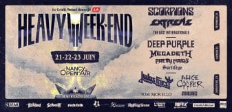 Nancy Open Air Heavy Week-end : 3 jours de concert, 12 heures de live avec la crème du hard rock et du metal