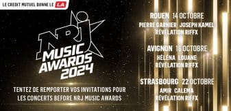 Tentez de gagner vos invitations pour l’un des concerts before NRJ Music Awards 2024