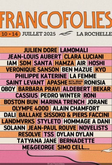 Les Francofolies De La Rochelle 2025